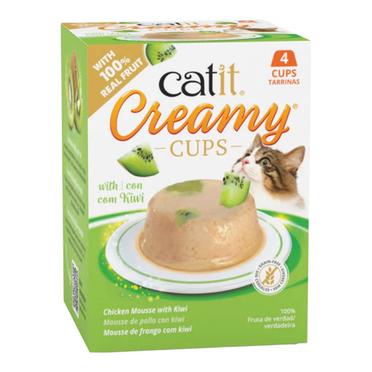 Catit Creamy Cups Pollo Kiwi