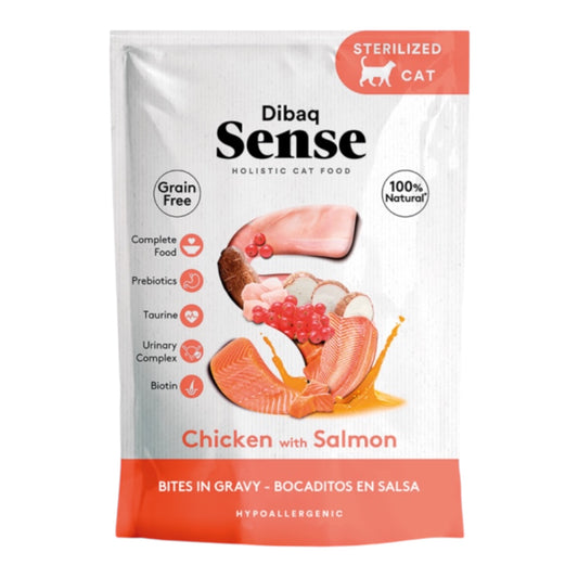 Sense bocaditos salsa Pollo y salmón