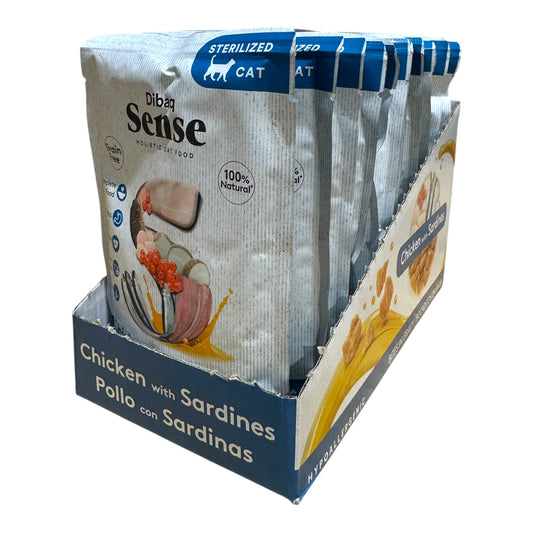 Sense bocaditos salsa Pollo y sardinas