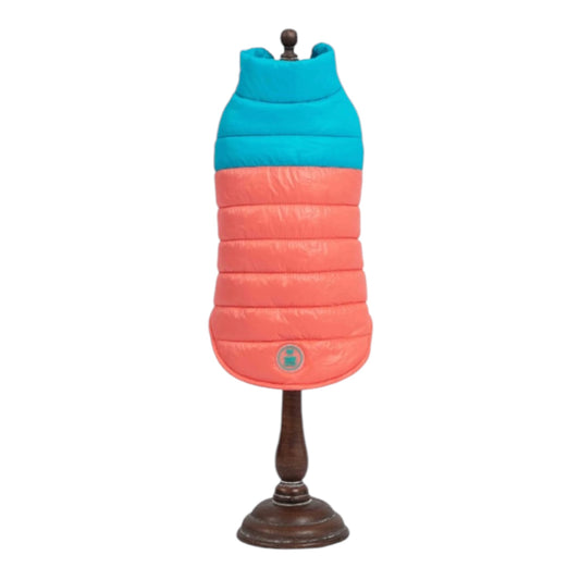 Abrigo de invierno para perro Pup Hound en color coral