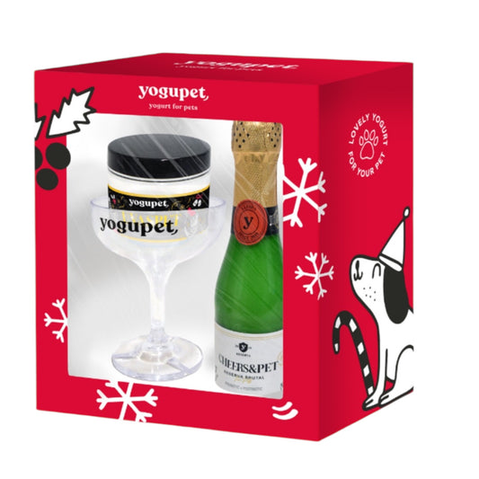 Yogupet box cava&uvas de la suerte