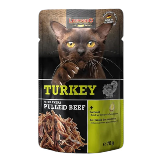 Leonardo pavo extra pulled ternera