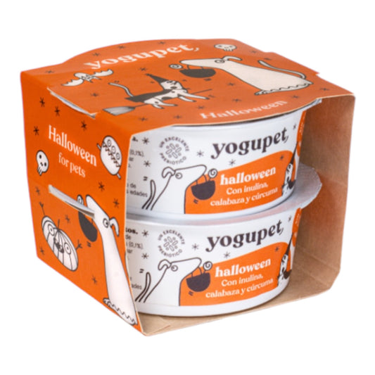 Yogupet edición haloween calabaza