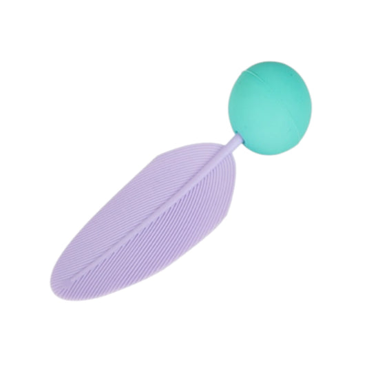 Bounce Feather, pelota de silicona con pluma para gatos