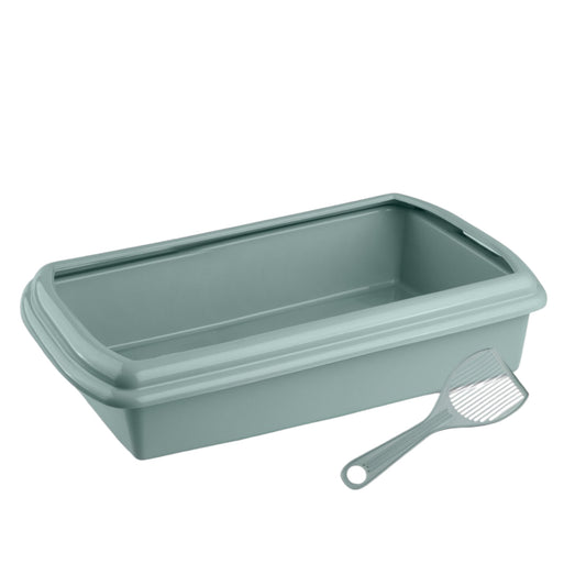 Bandeja higiénica menta con marco