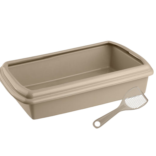 Bandeja higiénica Beig con marco