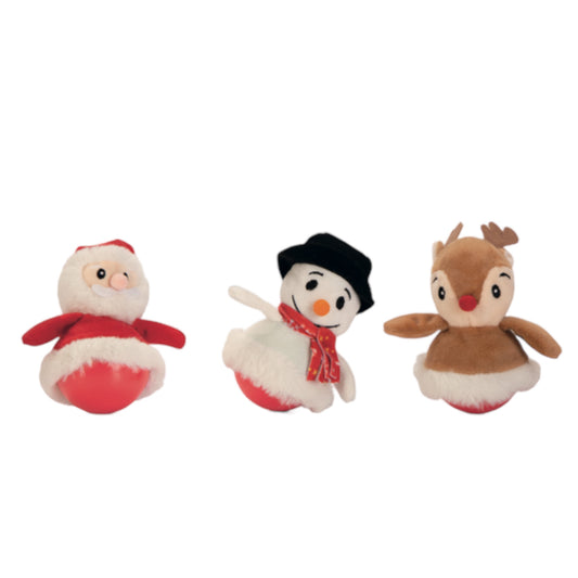 Tentetieso Xmas con catnip para gatos — 7 cm, tres modelos