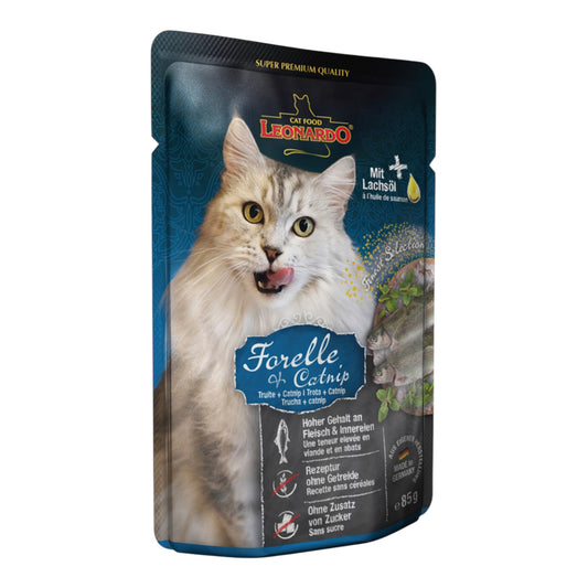 Leonardo Finest Selección Trucha y Hierba Gatera 85g