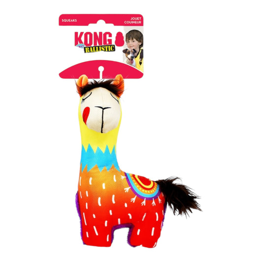 KONG Ballistic Vivaz Bird para Perros — Juguete de Tela con Sonido