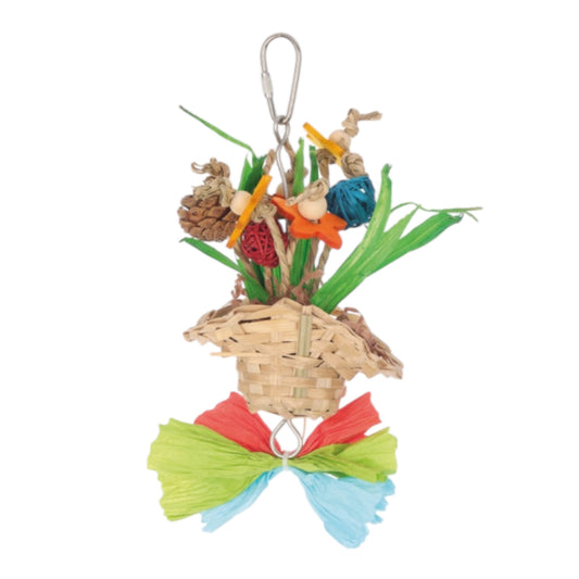 Juguete sombrero flores