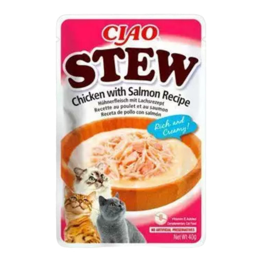 Churu Pouche stew guiso de pollo con salmón