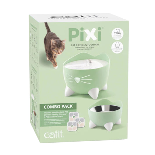 Combo Pixi Fuente y comedero