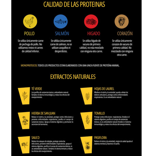 Stella snack líquido calidad superior crema de salmón