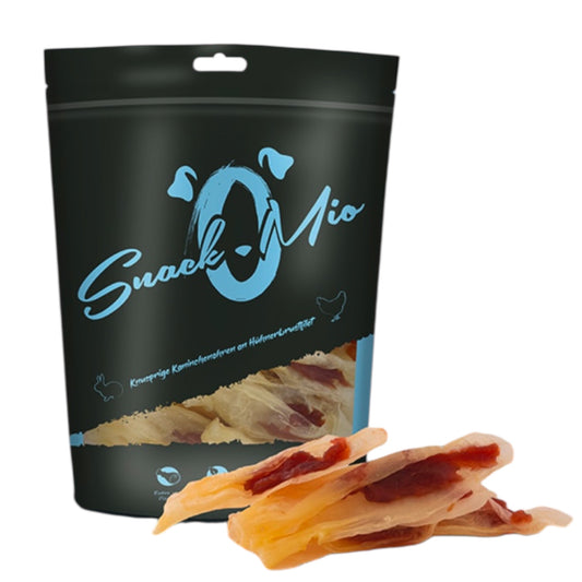 SnackOmio orejas de conejo con pollo