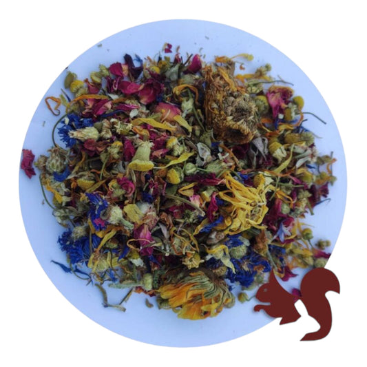 Herre snack mix de flores