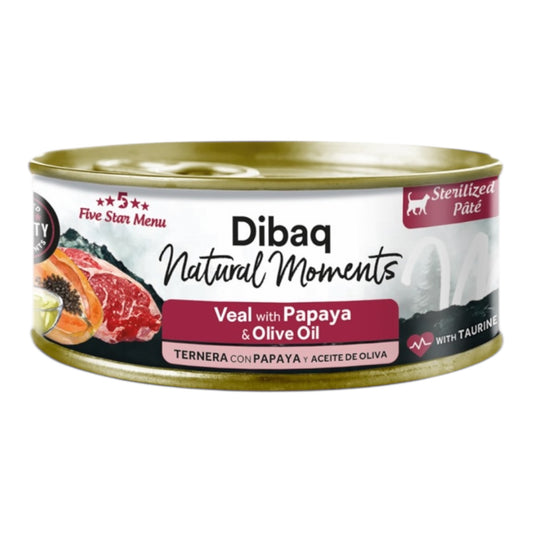 Dibaq Natural moments Ternera papaya