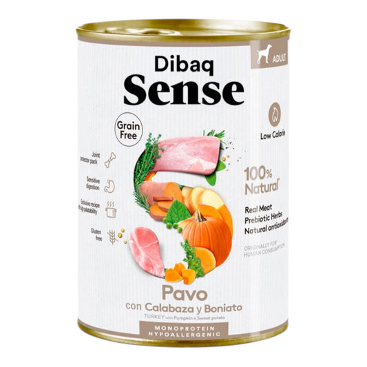 Sense comida humeda Pavo calabaza