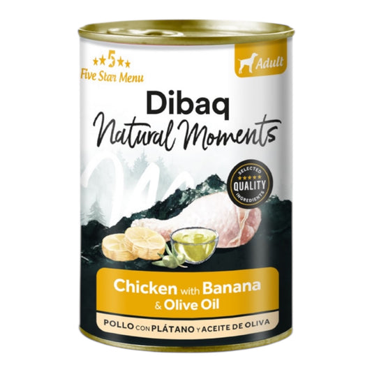Dibaq Natural Moments Pollo Plátano