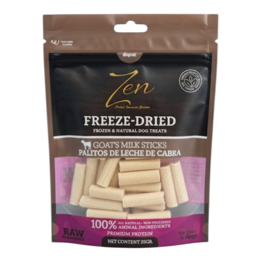 Zen snacks Leche de Cabra liofilizada