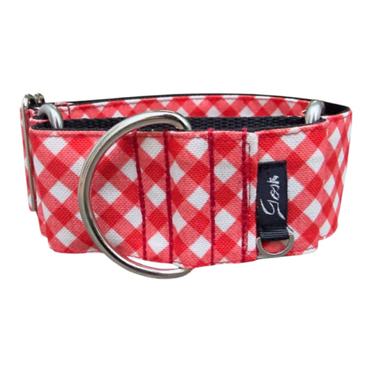 Gosk Collar Martingale Vichy Rojo