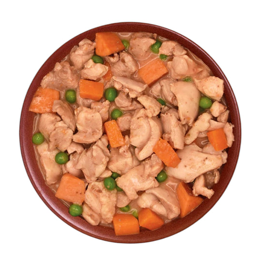 Alpha Spirit Real Food Guiso de Pollo para Perros — Estofado Tradicional