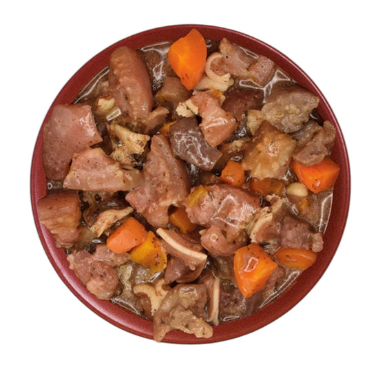 Alpha Spirit Real Food Guiso de Ternera para Perros — Comida Húmeda Natural