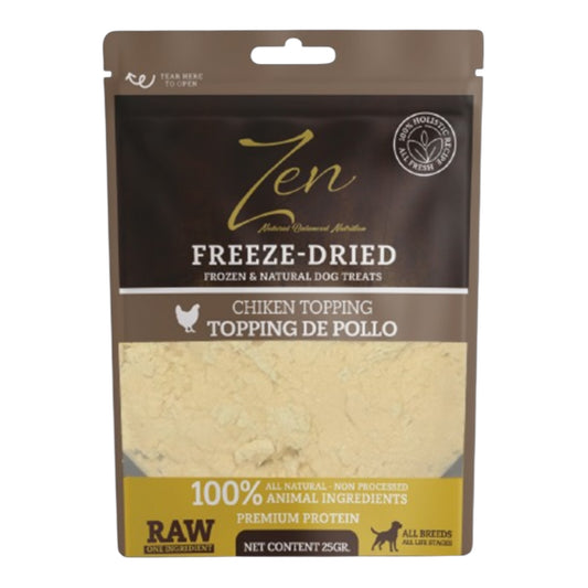 Zen snacks topping Pollo liofilizado
