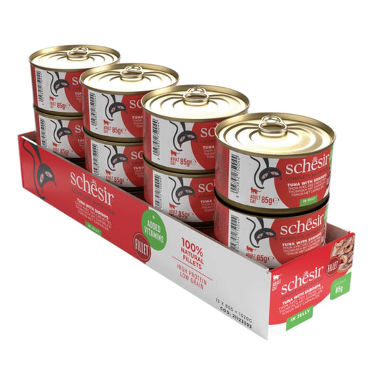 Schesir Lata Atun Gambas alimento COMPLETO