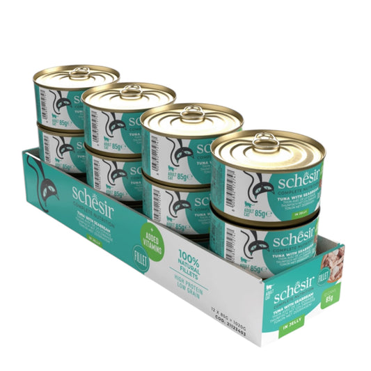 Schesir Lata Atun Dorada Alimento COMPLETO