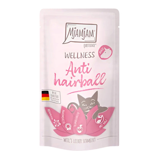 MjAMjAM Wellness Anti Bolas de Pelo para Gatos 125g