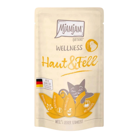 MjAMjAM Wellness Piel y Pelo para Gatos 125g