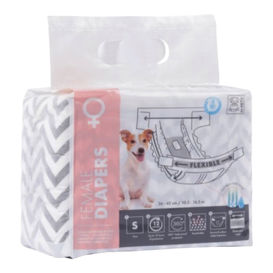 M-PETS Pañales para Hembra – Súper Absorbentes con Indicador de Humedad