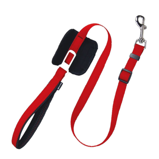 Correa con adaptador de cinturón coche