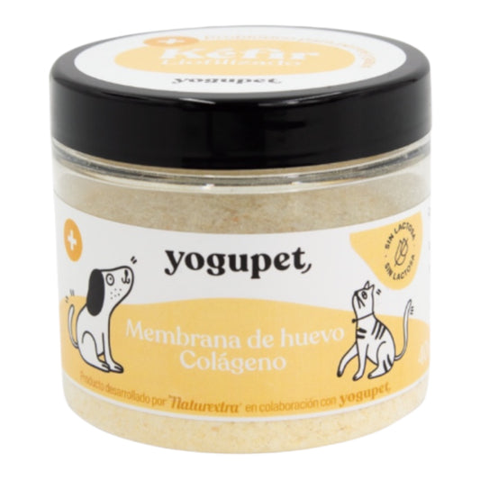 Yogupet Kéfir liofilizado Membrana de huevo y colágeno