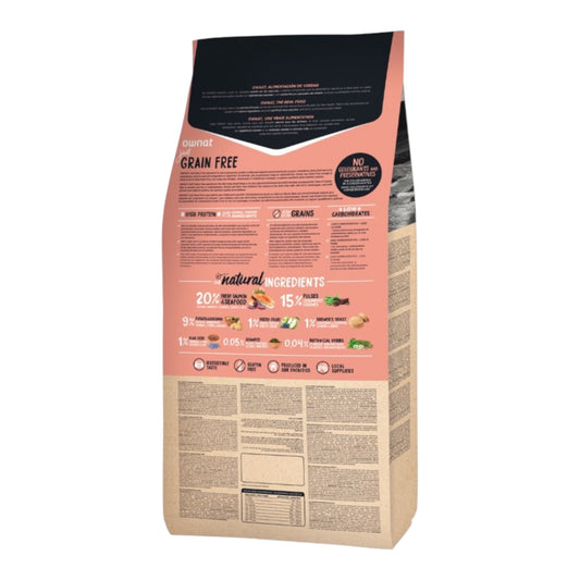 Ownat Just grain free Salmón y marisco