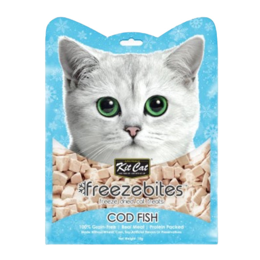 Kit Cat snacks liofilizados bacalao