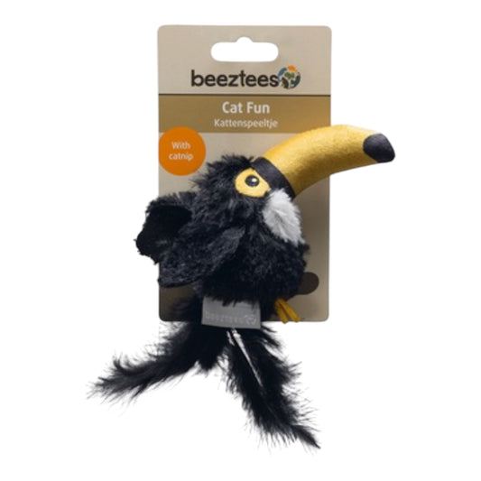 Beeztees Tucan con Catnip y Matatabi Juguete Estimulante para Gatos