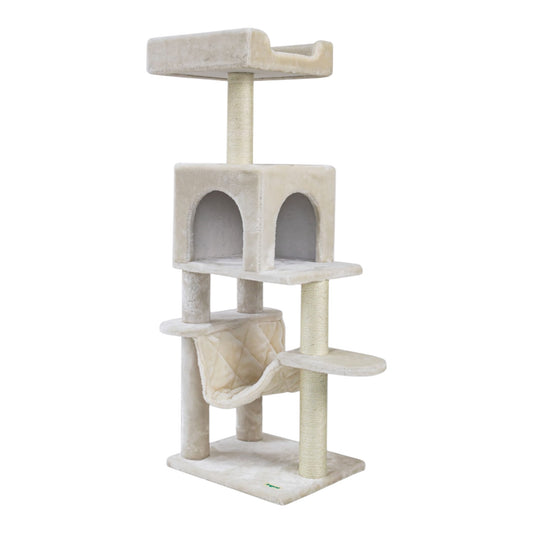 Rascador Trepador Catclimber para Gatos — Torre Multifuncional con Hamaca