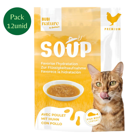 Bubimex Bubi Nature Sopa de Pollo para Gatos 50g