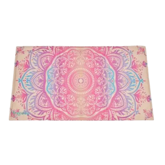 Freedog Colchoneta Refrescante de Gel Mandala Rosa para Perros y Gatos