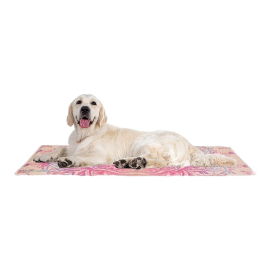 Freedog Colchoneta Refrescante de Gel Mandala Rosa para Perros y Gatos
