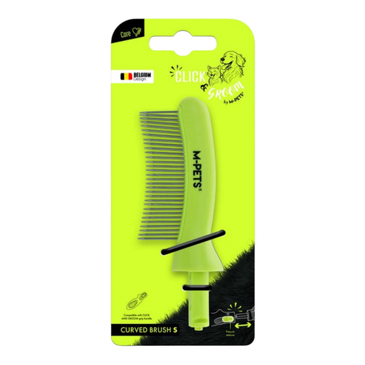 Peine Curvo S Click & Groom M-Pets – Recambio para Mango Intercambiable