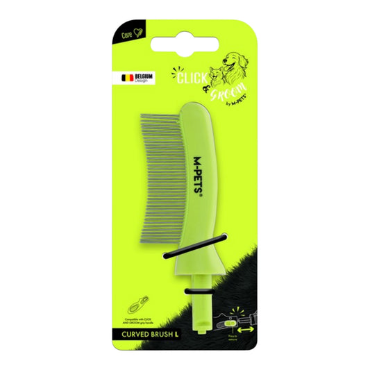 Peine Curvo M Click & Groom M-Pets – Recambio para Mango Intercambiable