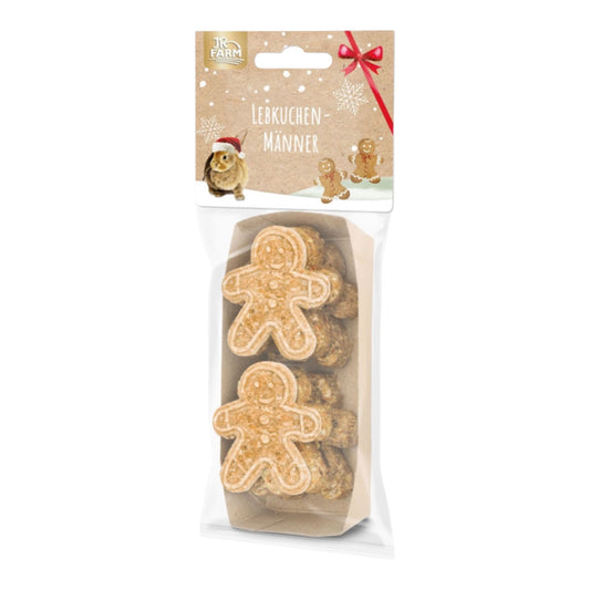 JR Farm Galletas de Jengibre de Navidad para Conejos y Roedores — Sin Cereales 75 g