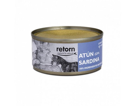 Retorn Lata de Atún con Sardina 80 gr.