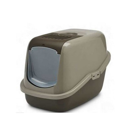 Arenero Cubierto Nestor para Gatos — Control de Olores con Filtro Activo