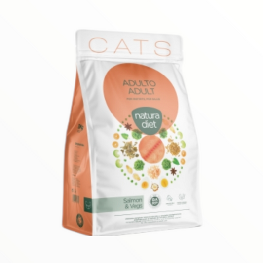 Natura diet Cats Adult salmon