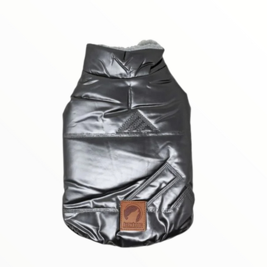 Abrigo impermeable metalizado