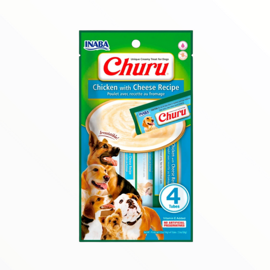 Churu dog receta Pollo y queso