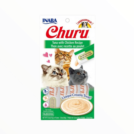 Churu crema Atun con Pollo